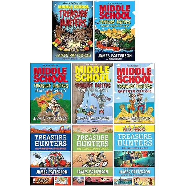 James patterson middle school series 10 books collection set